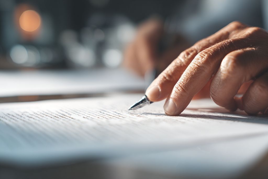 Analyse stratégique de documents financiers par des mains expertes