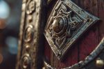 Image d'un design artistique protégé par des symboles de sécurité