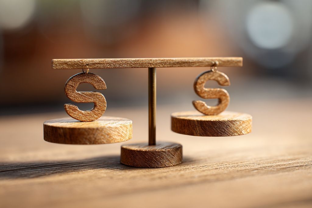 Visuel montrant une balance représentant la stabilité des contrats CDI et la flexibilité des CDD.