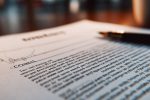 Détail d'un document contractuel mettant en avant les rôles et responsabilités au sein d'un partenariat à responsabilité limitée.