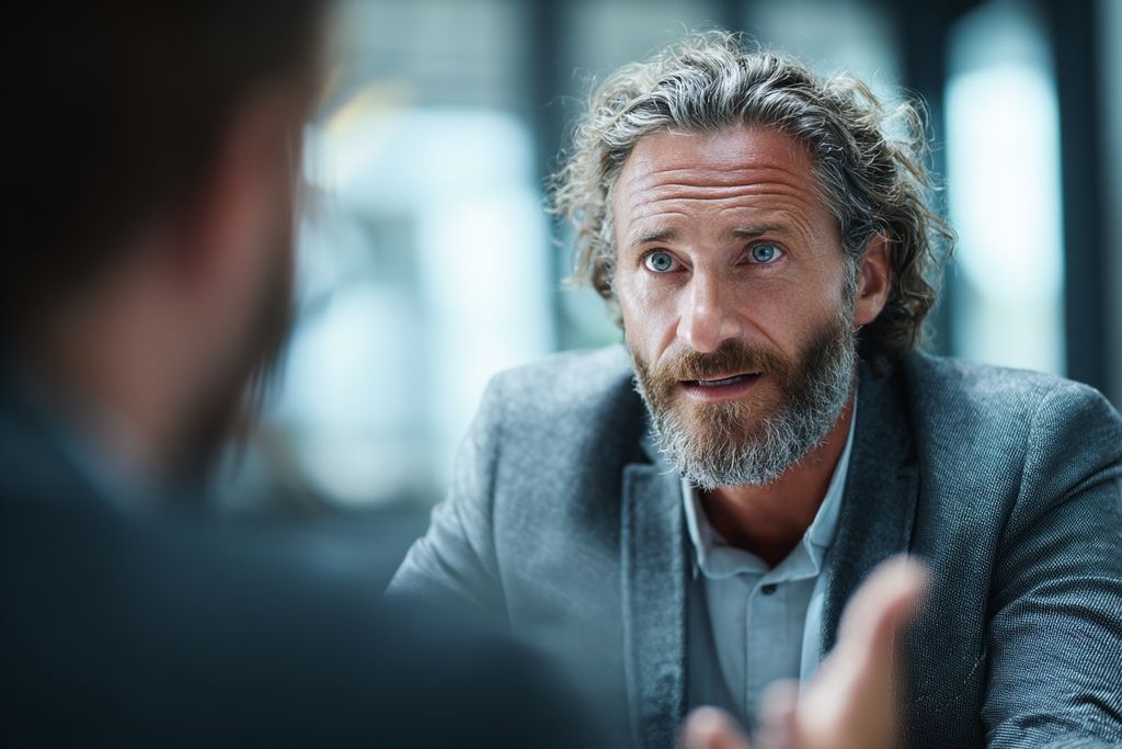 Consultant professionnel offrant des conseils experte à un client